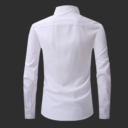 Premium Cotton Solid Shirt for Man (White)